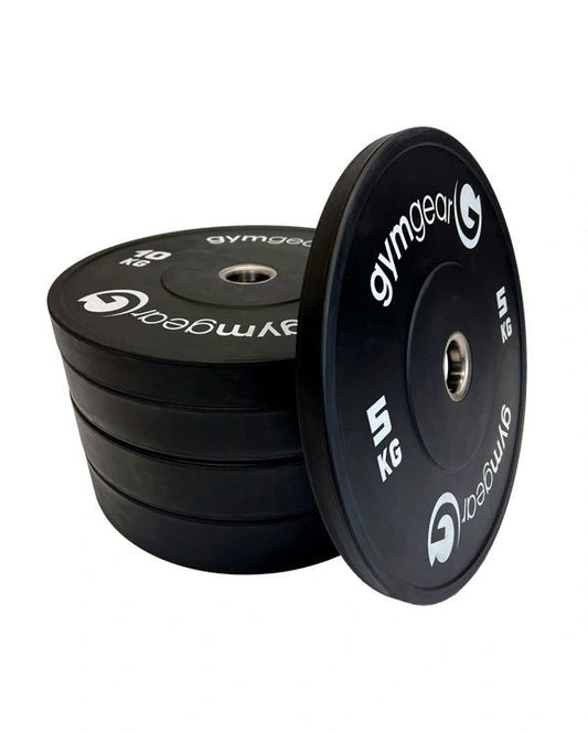 Gym Gear Black Bumper Plates