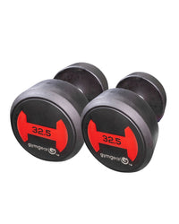 Gym Gear Rubber Dumbbells Pair's