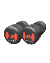 Gym Gear Rubber Dumbbells Pair's