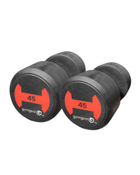 Gym Gear Rubber Dumbbells Pair's